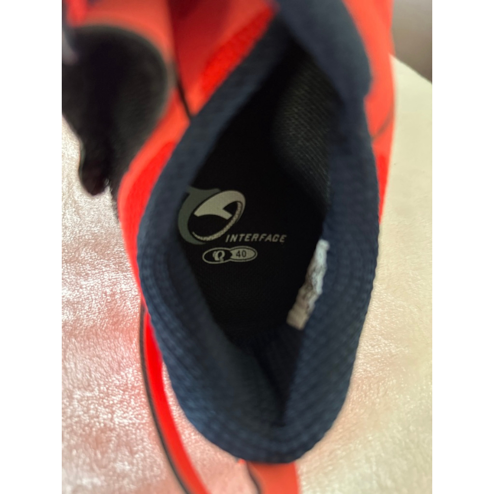 Women's Pearl Izumi W Tri Fly Select V6 Cycling Shoes Orange Black EUR 40 - Picture 6 of 7